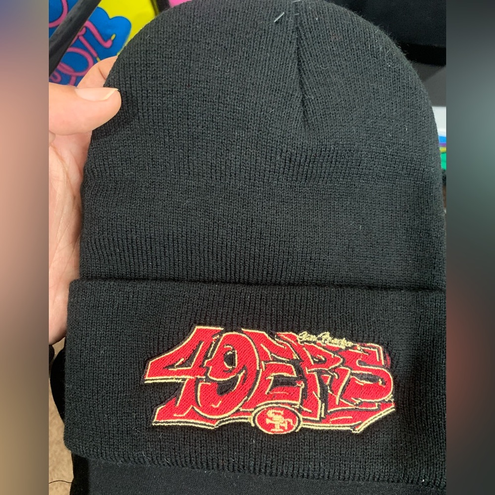 Custom San Francisco team beanie
